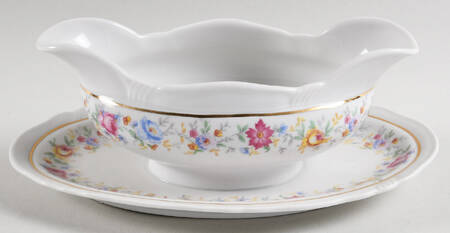BTH222 Gravy Boat with Attached Underplate