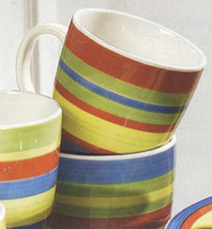 Striped Mug
