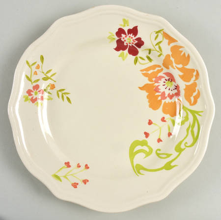 Citrus Blossoms Salad Plate