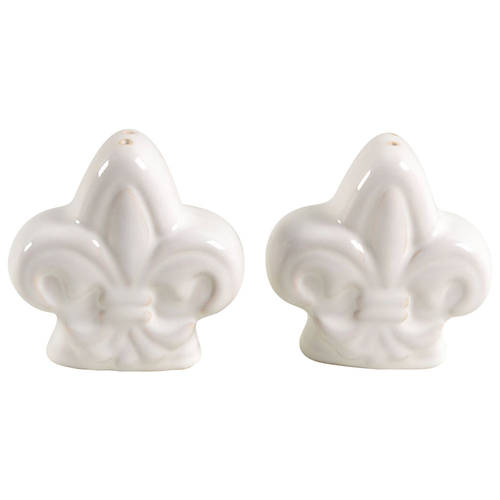 Country Crest Cream Salt & Pepper Set