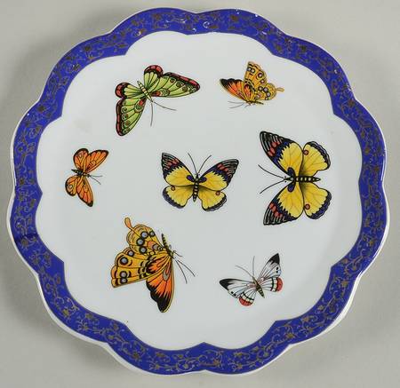 Butterfly Collection Tray for 10 Piece Toy Tea Set
