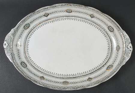 Dalmeny Green Underplate for Oval Tureen