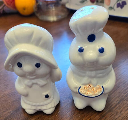 Pillsbury Doughboy Salt & Pepper Set