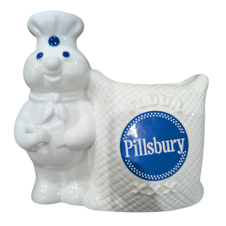 Pillsbury Doughboy Figural Note & Pen Holder