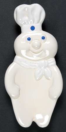 Pillsbury Doughboy Spoon Rest/Holder (Holds 1 Spoon)