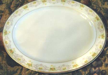 BWD647 14" Oval Serving Platter