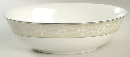 Satinwood 9" Oval Vegetable Bowl