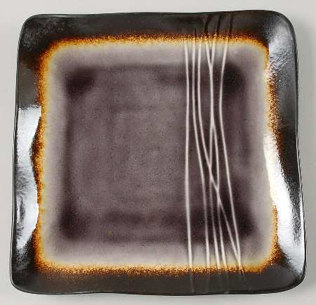 Galaxy Plum Salad Plate