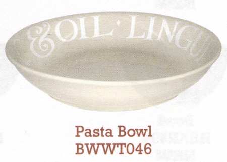 White Toast Individual Pasta Bowl