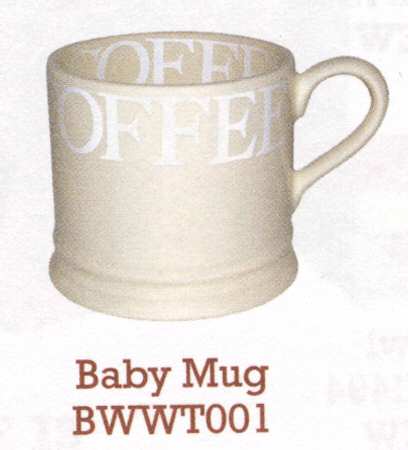 White Toast Small Mug
