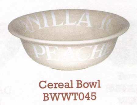 White Toast Coupe Cereal Bowl