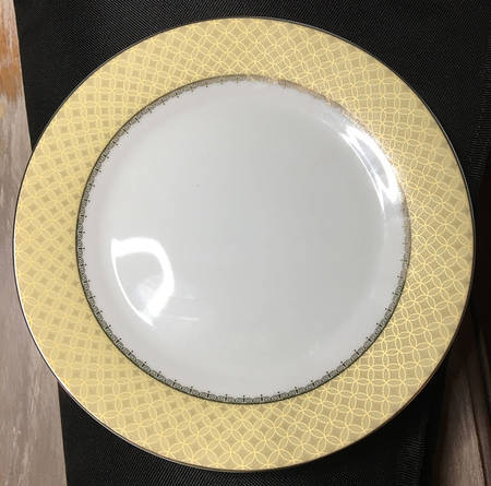 B1L2 Yellow Salad Plate