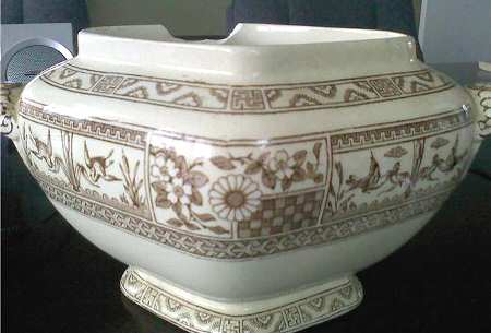 Kioto Brown Round Vegetable No Lid