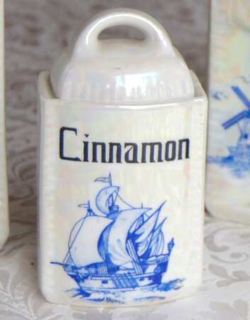 BEB53 Cinnamon Spice Jar & Lid