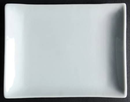Everyday White (Porcelian) Rectangular Salad Plate