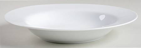 Everyday White (Porcelian) Large Rim Soup Bowl