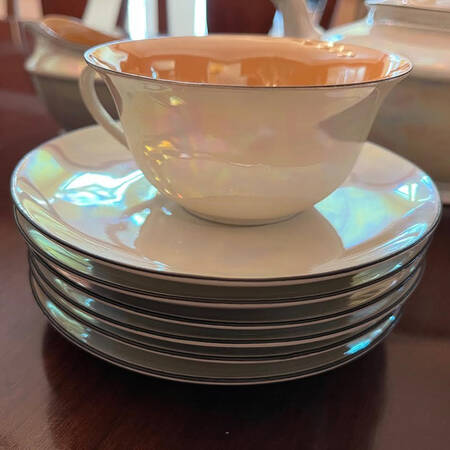 BLL18 Flat Cup & Saucer Set