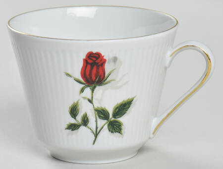 Rote Rose Flat Cup