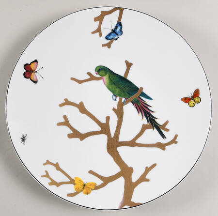 Aux Oiseaux Dinner Plate