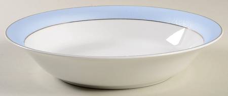 Dune Blue 9" Round Vegetable Bowl