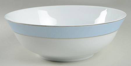 Dune Blue 10" Large Salad Serving Bowl