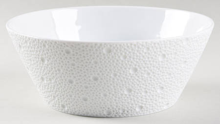 Ecume White 7" Salad Serving Bowl