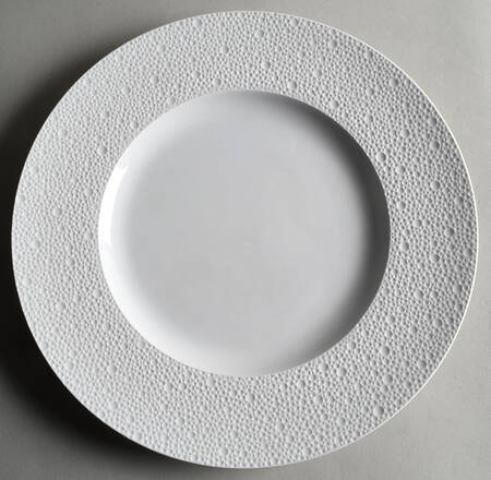 Ecume White Service Plate (Charger)