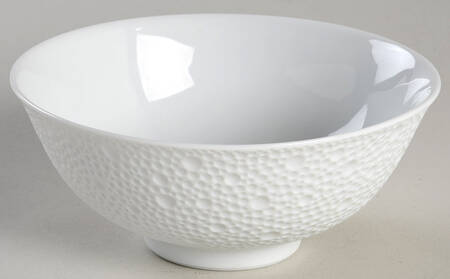 Ecume White Rice Bowl
