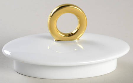 Ecume Gold Lid for Tea/Coffee Pot