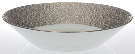 Ecume Silver 9" Round Vegetable Bowl