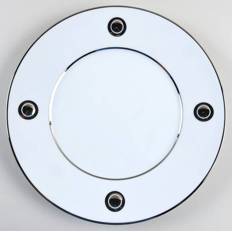 Ithaque Platinum Service Plate (Charger)