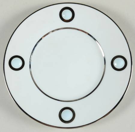 Ithaque Platinum Salad Plate