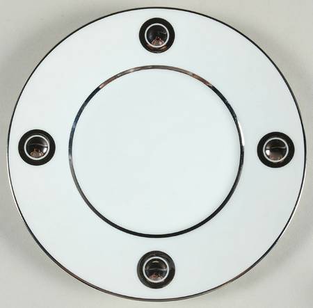 Ithaque Platinum Salad Plate
