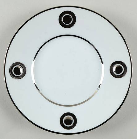Ithaque Platinum Bread & Butter Plate by Bernardaud