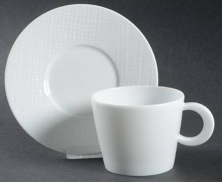Organza Flat Cup & Saucer Set