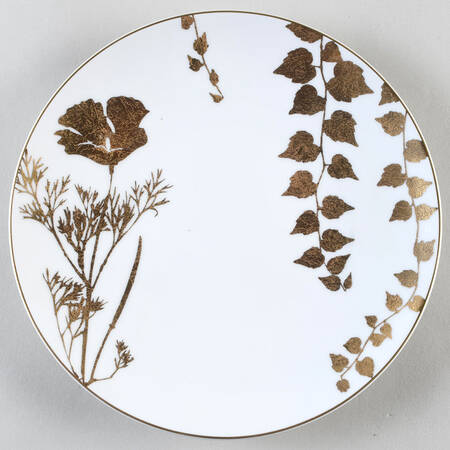 Vegetal Gold Salad Plate