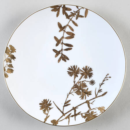 Vegetal Gold Salad Plate