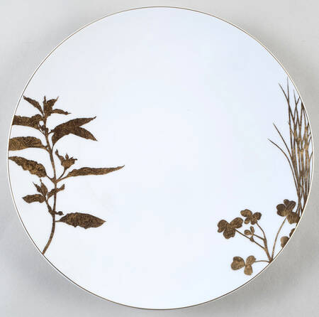 Vegetal Gold Dinner Plate