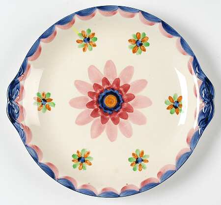 BAK25 Handled Cake Plate