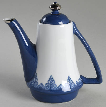 Tile Teapot for Individual Teapot & Lid with Cup