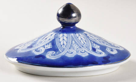 Tile Decorative Teapot-Lid