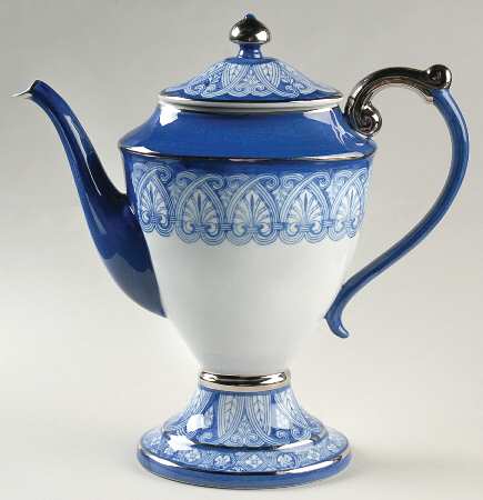 Tile Coffee Pot & Lid