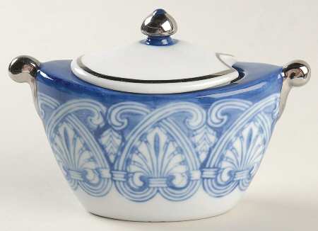Tile Sugar Bowl & Lid