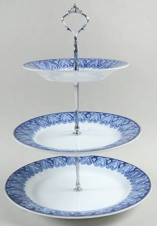 Tile 3-Tiered Serving Tray (CH, DP, SP)