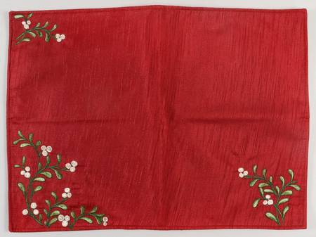 Mistletoe Cloth Placemat