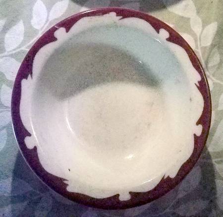 BUF153 Rim Fruit/Dessert (Sauce) Bowl
