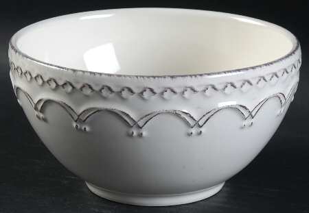 Lisbon White Coupe Cereal Bowl