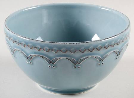 Lisbon Blue Coupe Cereal Bowl