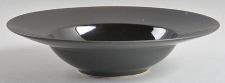 Montauk-Black Rim Soup Bowl