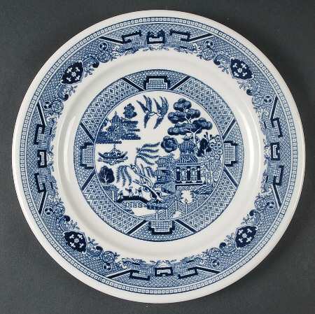 Blue Willow (Restaurant, Navy Blue) by Buffalo Pottery